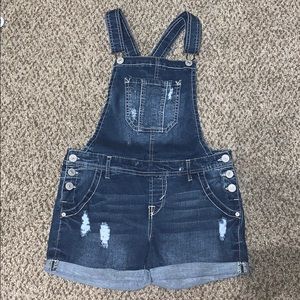 Juniors WALLFLOWER Denim Overalls